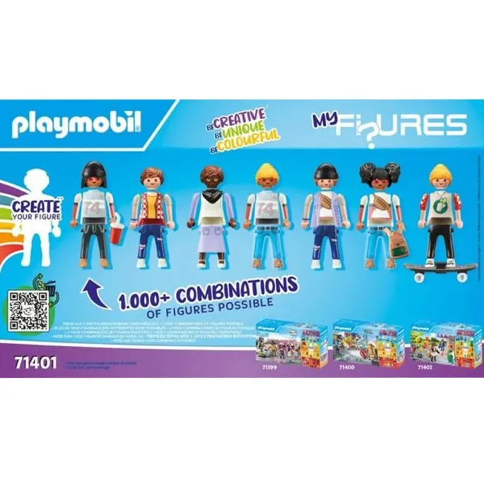 Kolorowe pudełko zestawu Playmobil 71401 przygotowane na prezent