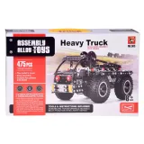 oddzielne części zestawu rozłożone przed rozpoczęciem montażu