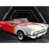 Widok gotowego modelu roadstera w stylu amerykańskich lat 50.