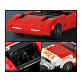 Opakowanie zestawu klocków samochód klasyczny hot rod z elementami