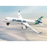 Elementy zestawu: klocki, separator i arkusz naklejek