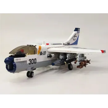 Instrukcja montażu i poszczególne części samolotu z klocków