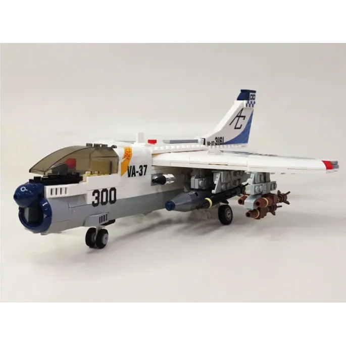 Instrukcja montażu i poszczególne części samolotu z klocków