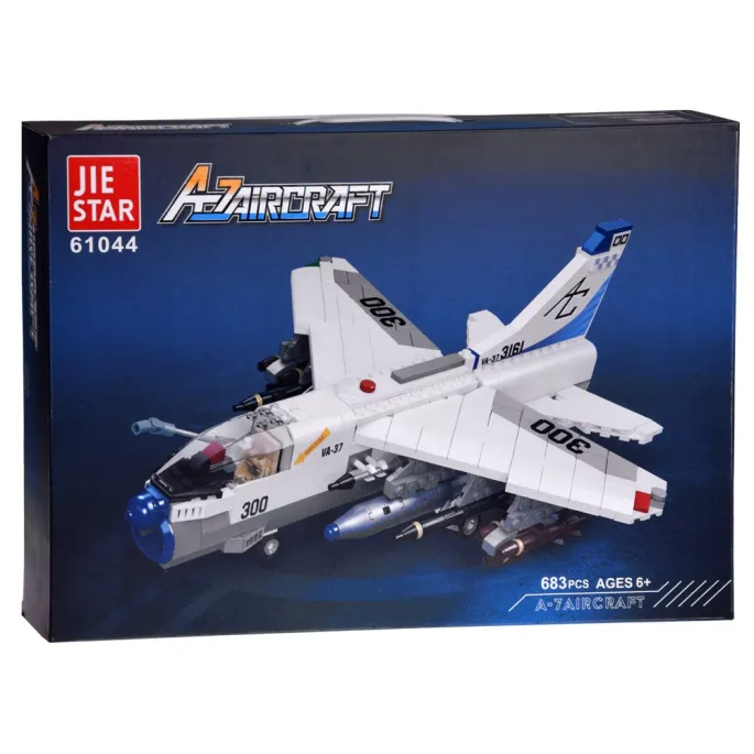 Budynek samolotu LTV A-7 Corsair II jako ozdoba na biurku