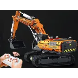 Zestaw klocków konstrukcyjnych ze wszystkimi akcesoriami na stole