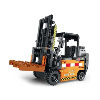 Klocki konstrukcyjne Zdalnie sterowany WÓZEK WIDŁOWY ruchomy 722-ele ZA5796