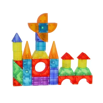 światło wydobywające się z elementu magnetycznego zabawki