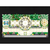 Realistyczne szczegóły ogrodowe: pergole, donice, palmy z klocków