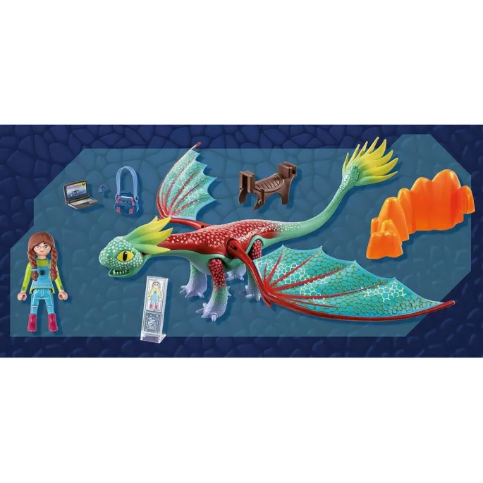 figurka Alex z dodatkami do zabawy w świecie smoków