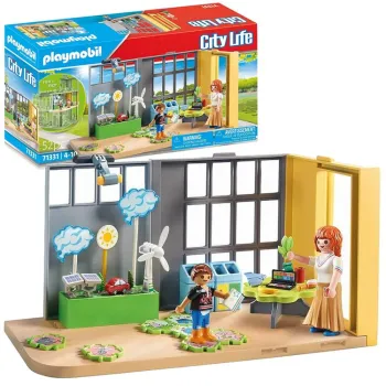 Playmobil 71331 rozłożony zestaw z figurkami nauczycielki i ucznia