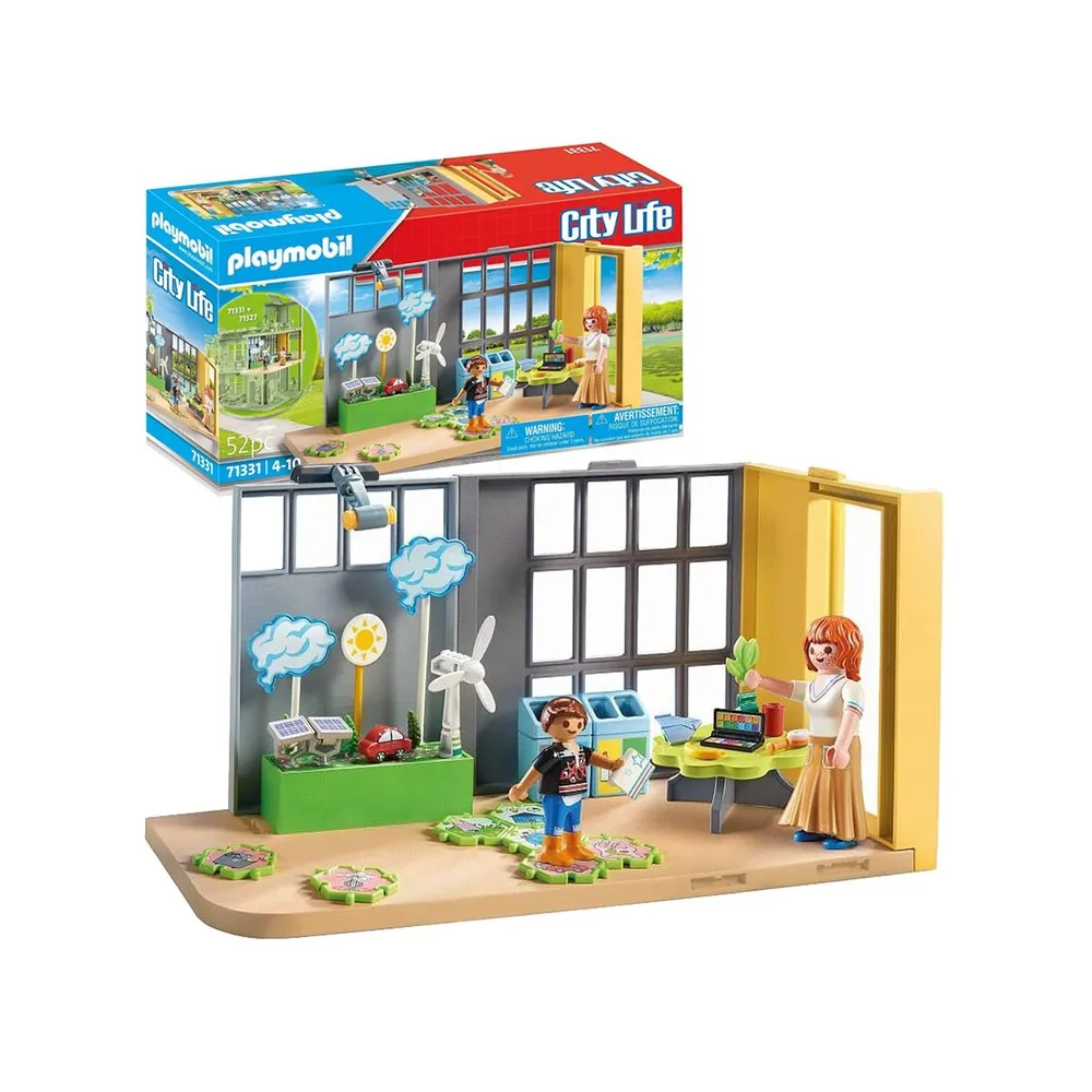 Playmobil 71331 rozłożony zestaw z figurkami nauczycielki i ucznia