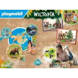 zestaw playmobil zwierzęta ameryki północnej z detalem akcesoriów