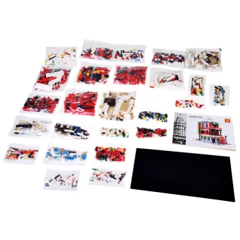 gotowy model sklepu na jasnym tle w pełnej odsłonie