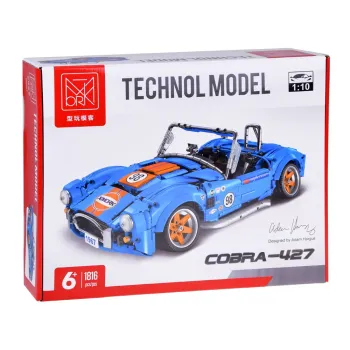 Komplet klocków i akcesoriów do budowy auta Cobra-427
