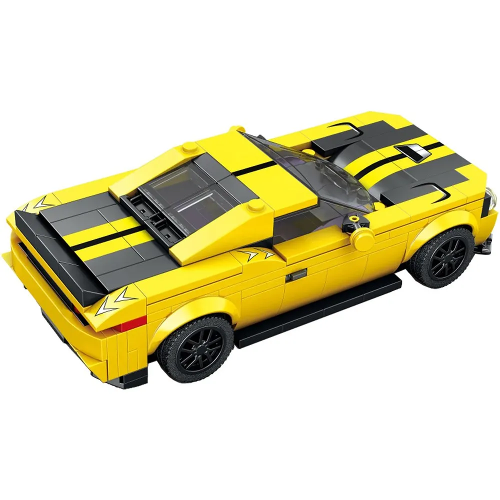 Zestaw 319 elementów klocków oraz obrazkowa instrukcja budowy