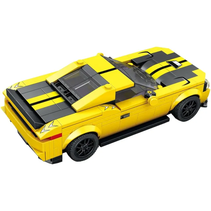 Zestaw 319 elementów klocków oraz obrazkowa instrukcja budowy