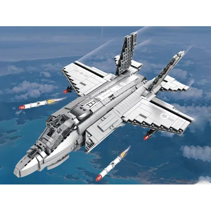 podest ekspozycyjny do modelu F-35 techniczne klocki