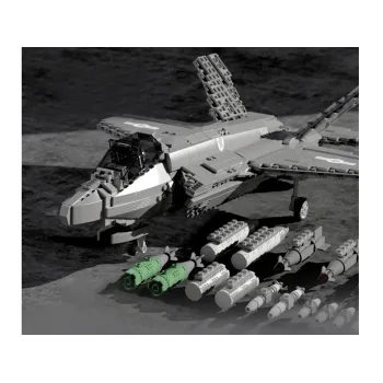 model F-35 Lightning II jako ozdoba kolekcjonerska na półce