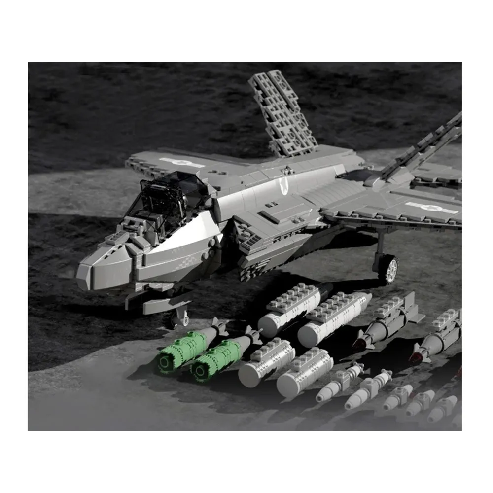 model F-35 Lightning II jako ozdoba kolekcjonerska na półce