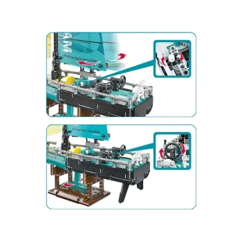 Zbliżenie na detal kadłuba jachtu z realistycznymi wykończeniami