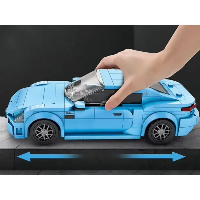 Model kolekcjonerski Maserati Gran Turismo gotowy do ekspozycji