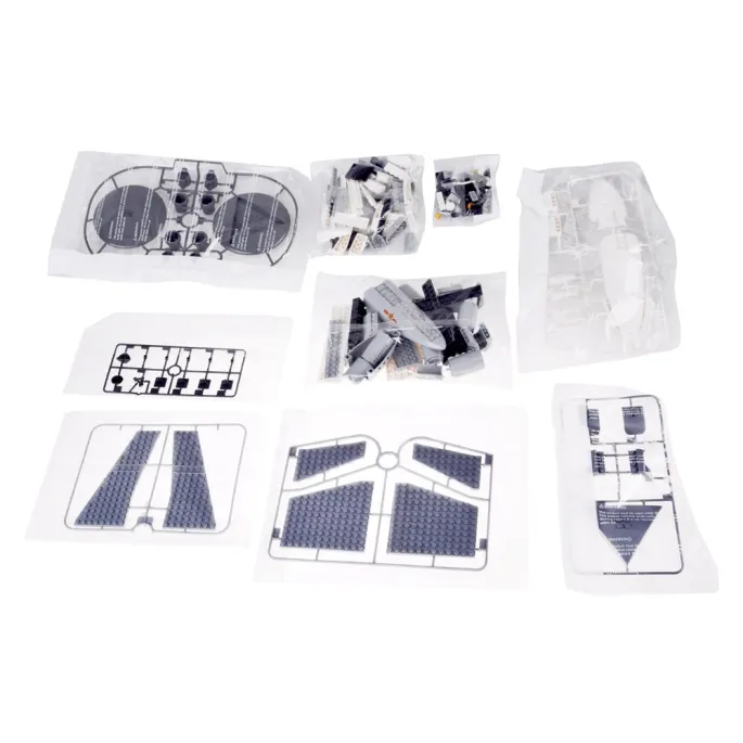 klocki techniczne zestaw do budowy samolotu wczesnego ostrzegania
