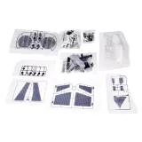 klocki techniczne zestaw do budowy samolotu wczesnego ostrzegania