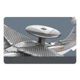 zestaw 217 elementów klocków do samodzielnego składania samolotu awacs