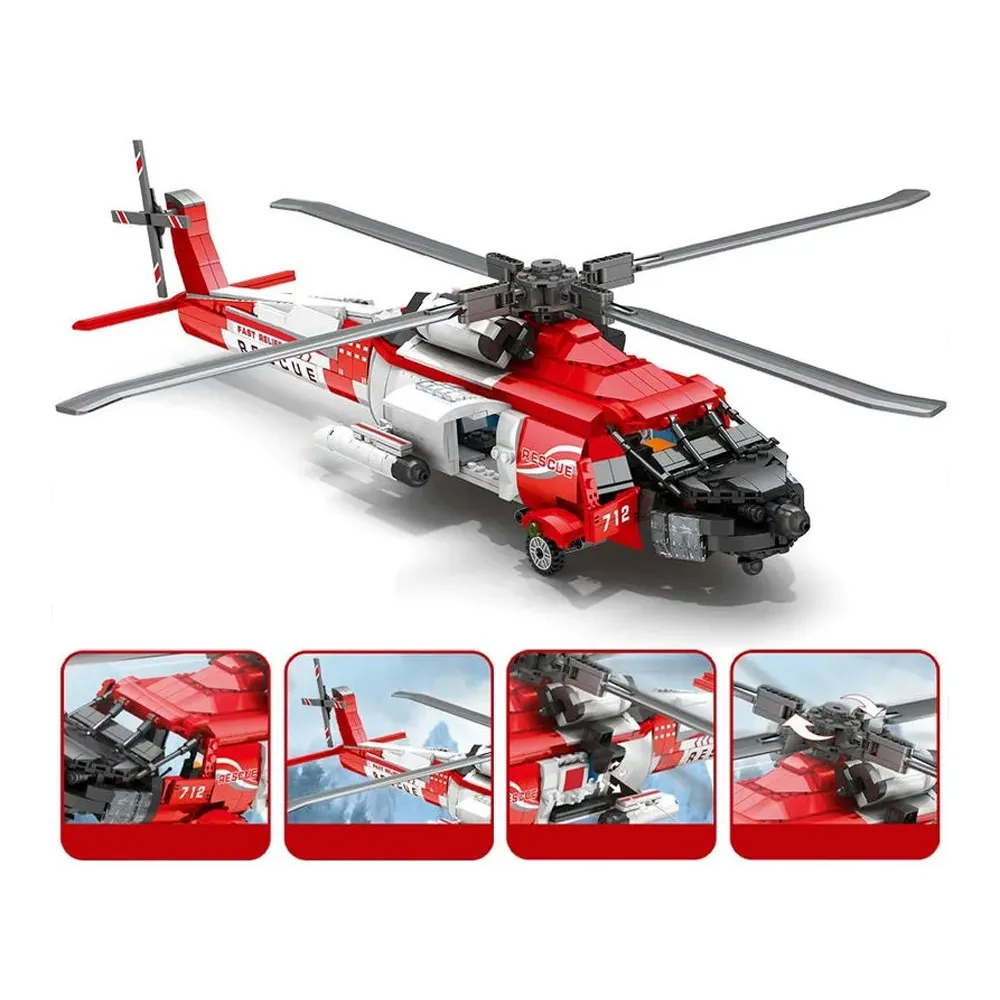 detal wirnika i szczegóły konstrukcji modelu śmigłowca