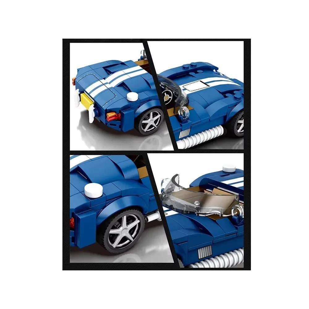 Realistycznie odwzorowane koła i nadwozie modelu klasycznego samochodu