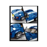 Realistycznie odwzorowane koła i nadwozie modelu klasycznego samochodu