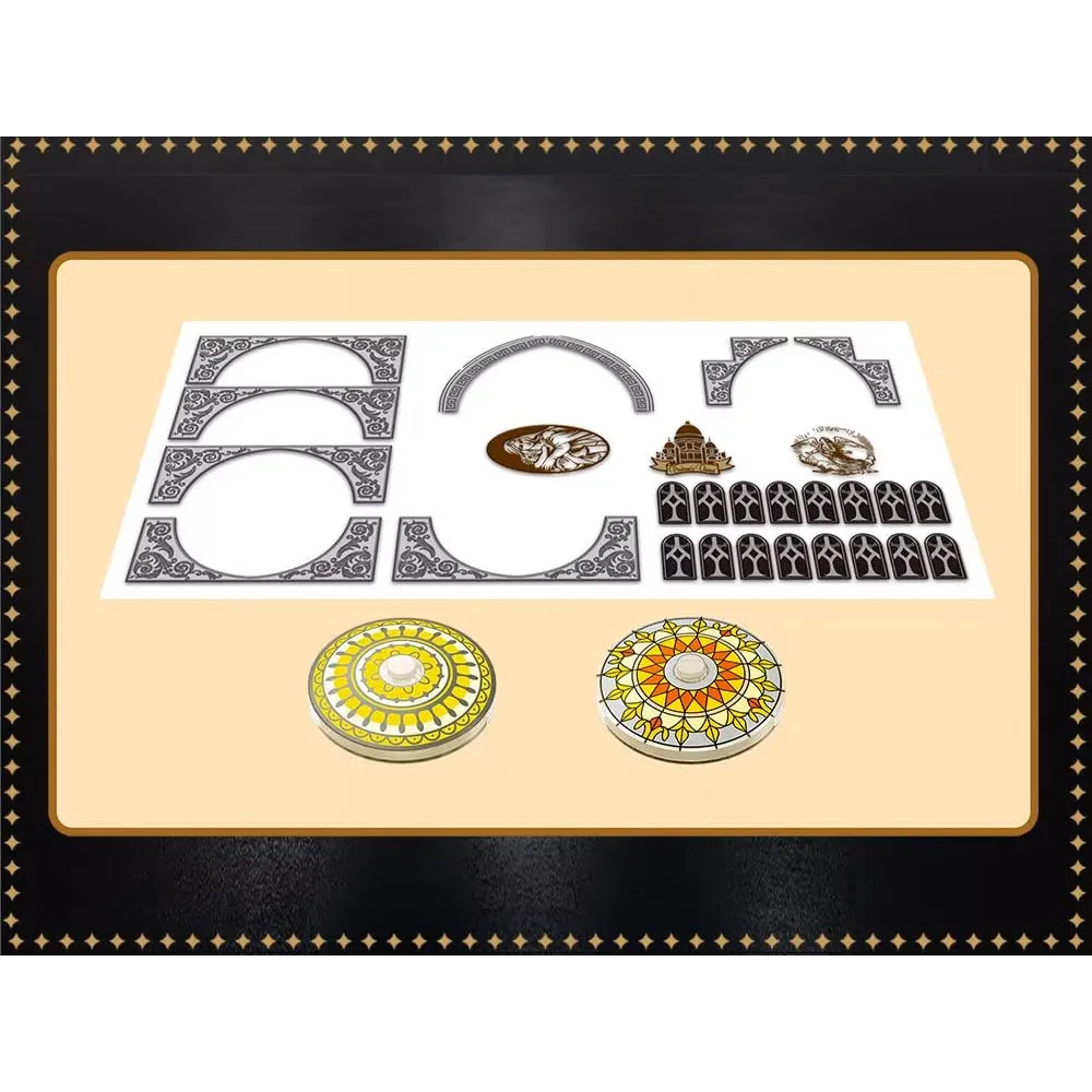 Dzwonnica z widocznymi detalami architektonicznymi modelu