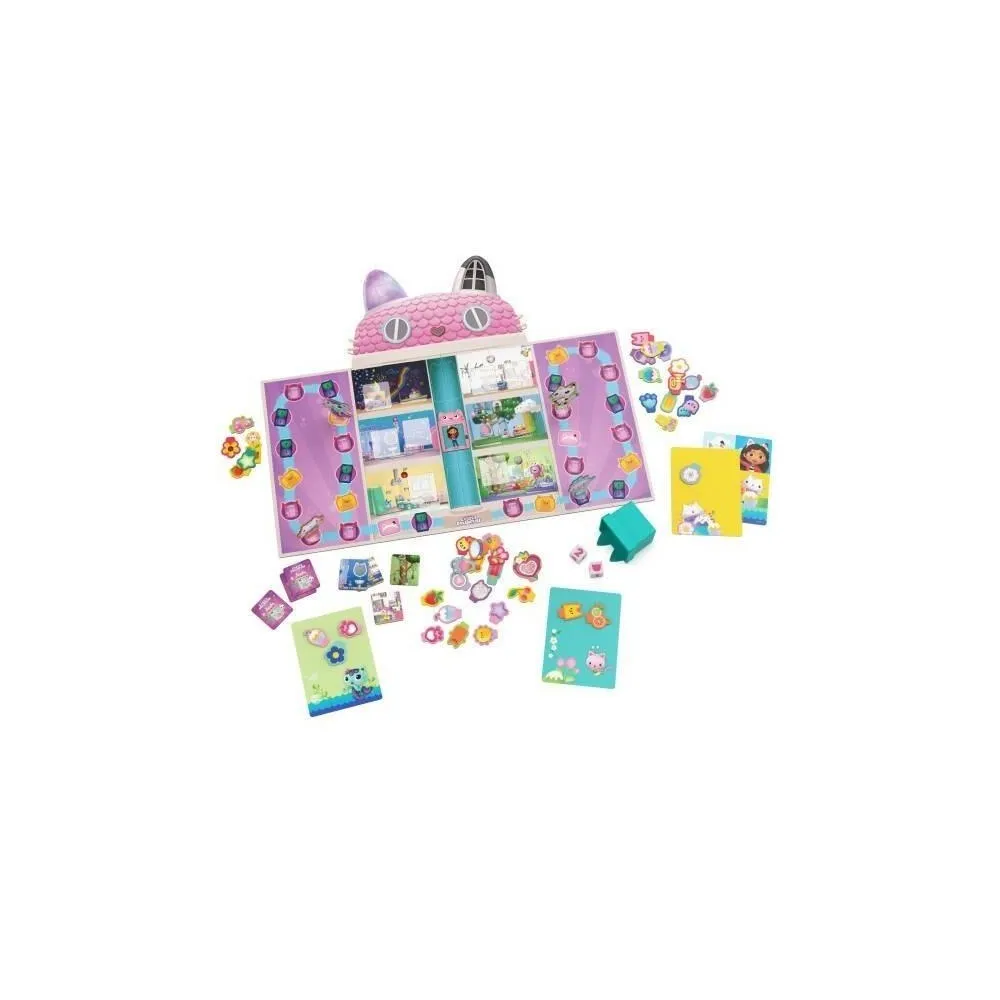Koci Domek Gabi: Urocza Kolekcja – gra planszowa z kolorowymi elementami