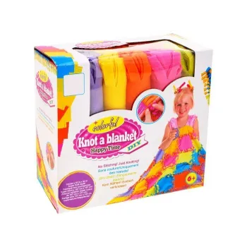 Kocyk patchwork zestaw kreatywny DIY polar ZA1551