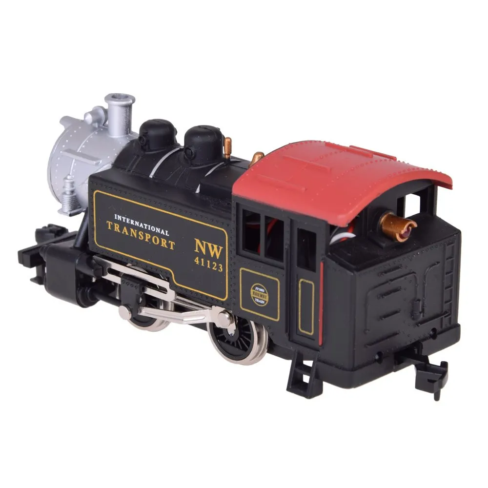 imitacja drewnianych podkładów przy torach kolejki h0