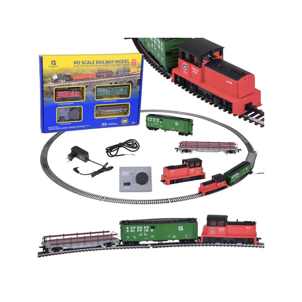 lokomotywa classic 1879 na torach w skali 1:87