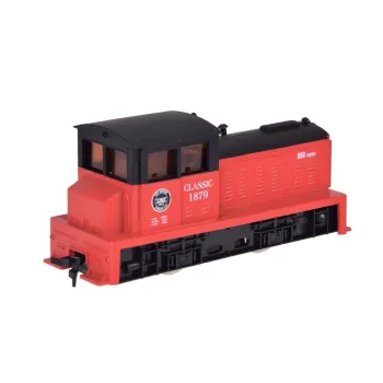 zestaw kolejowy h0 z widocznym układem torów kolistych