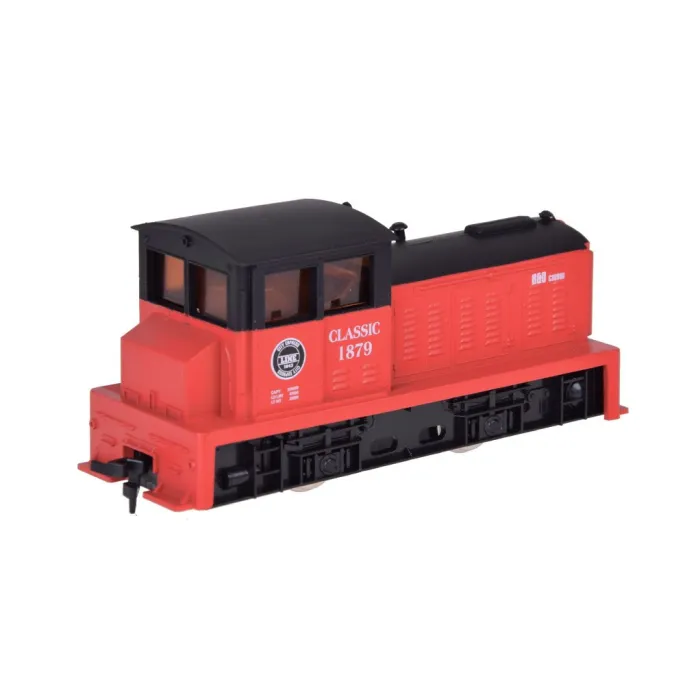 zestaw kolejowy h0 z widocznym układem torów kolistych