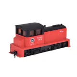 zestaw kolejowy h0 z widocznym układem torów kolistych