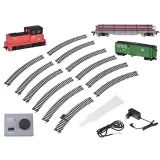 sterowanie prędkością i kierunkiem jazdy za pomocą pilota z przewodem