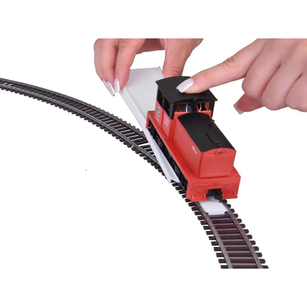 obrotowe osie wagonów umożliwiające pokonywanie zakrętów