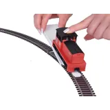 obrotowe osie wagonów umożliwiające pokonywanie zakrętów