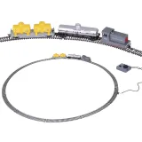 zbliżenie modelu lokomotywy Southern Pacific z detalami