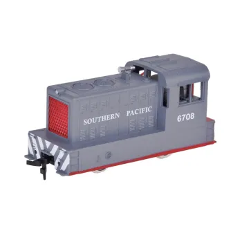 kolejka z wagonami cysternami na torach o średnicy 96 cm