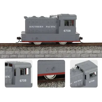 pociąg towarowy w trakcie jazdy po rozbudowanej trasie