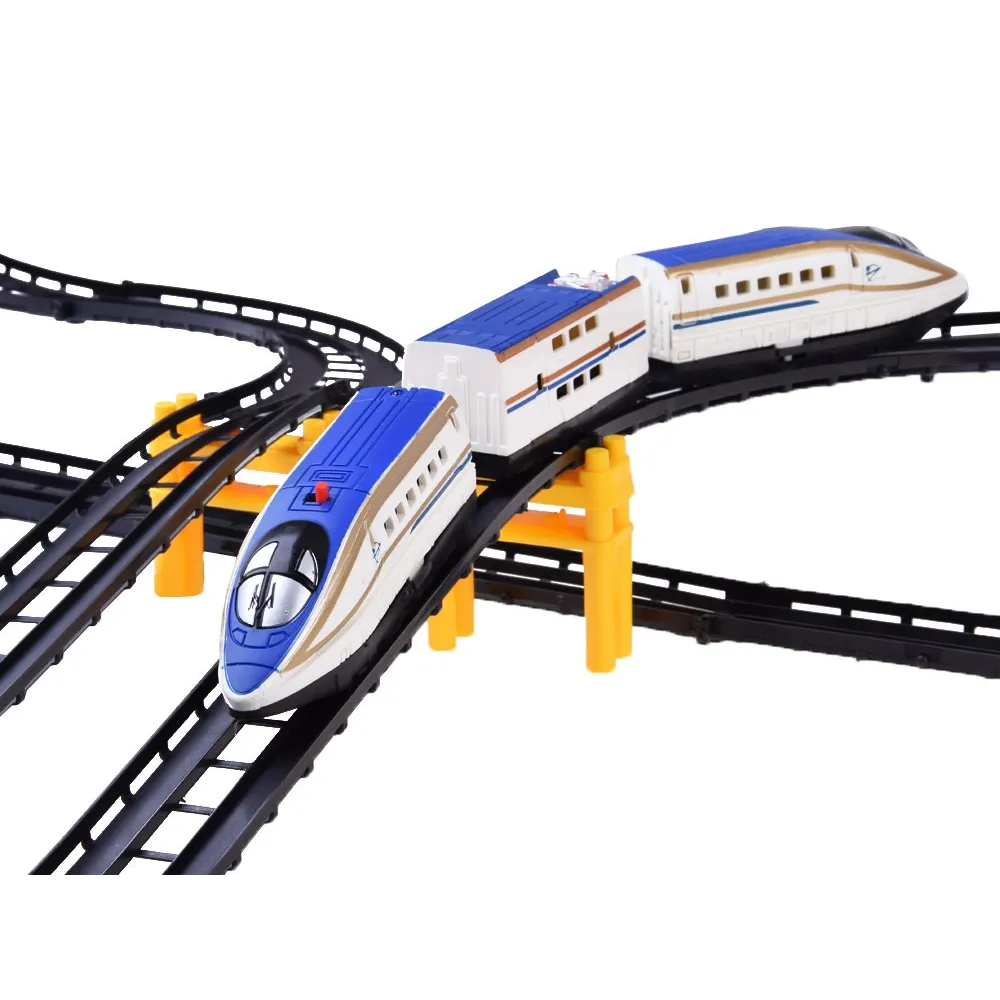 Detal wagonu plastikowej kolejki RC0590 w kolorach zestawu