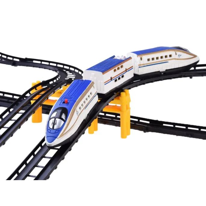 Detal wagonu plastikowej kolejki RC0590 w kolorach zestawu