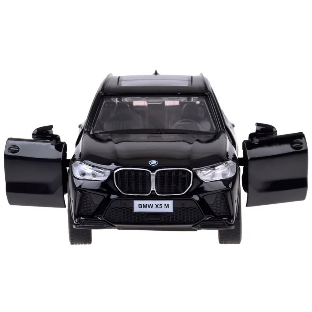 miniatura bmw x5m z otwieranymi elementami i efektami świetlnymi