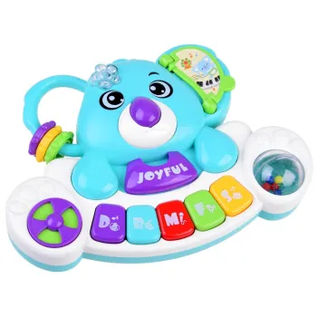 Kolorowe PIANINKO organki odgłosy zwierząt ZA3865