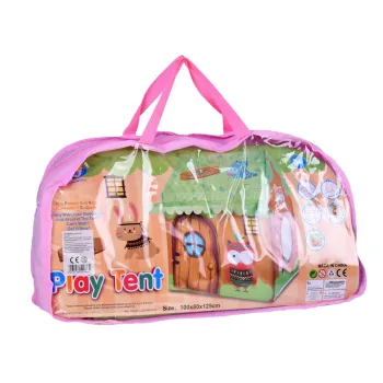 Kolorowe wzory materiału namiotu leśni przyjaciele z bliska